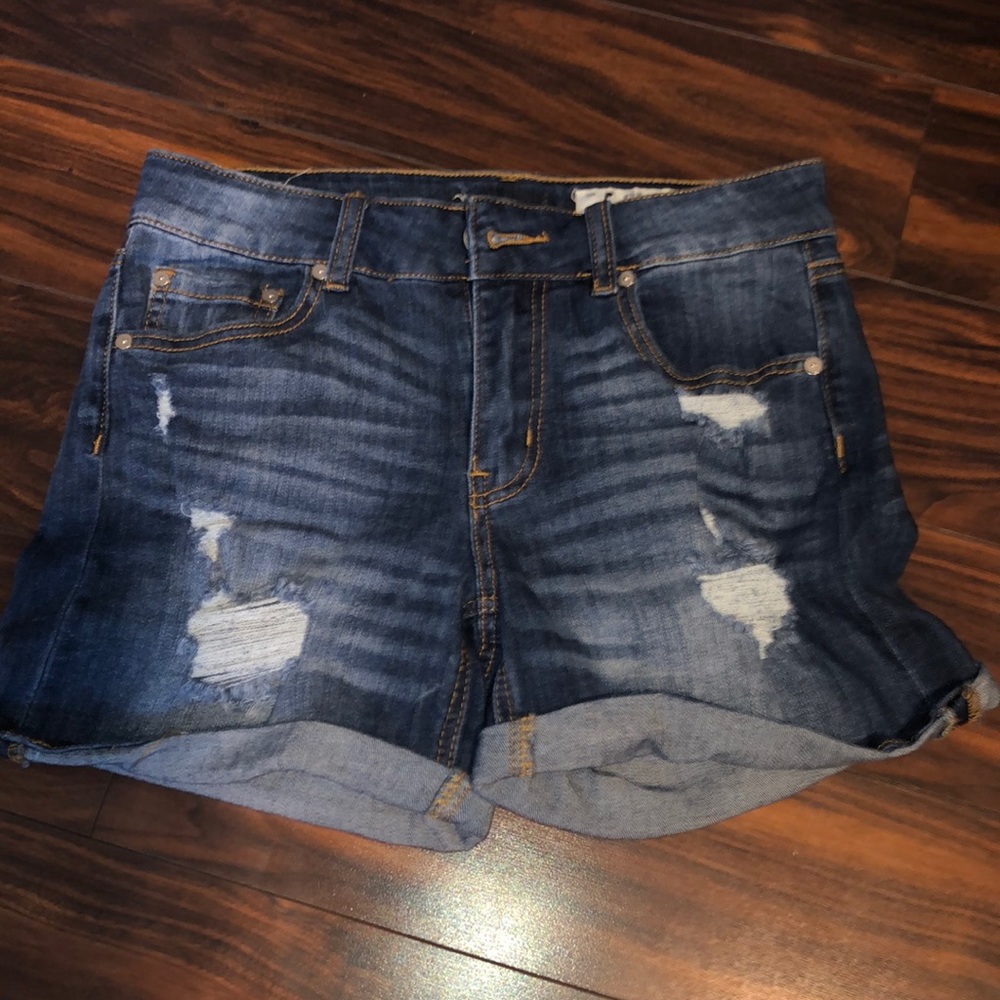 size 5 jean shorts